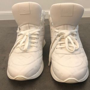 Fendi FF high top sneaker